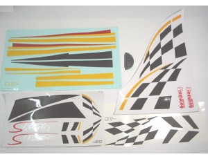 Freewing Avanti S Red Decal Set